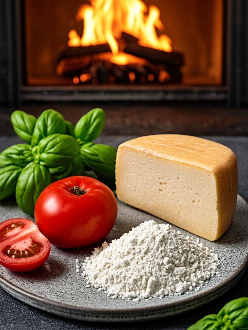 Pažljivo odabrani italijanski sastojci na tamnom kamenu